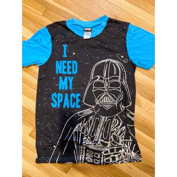 Star Wars Darth Vader "I need My Space" T Shirt Boys Medium - Picture 1 of 4